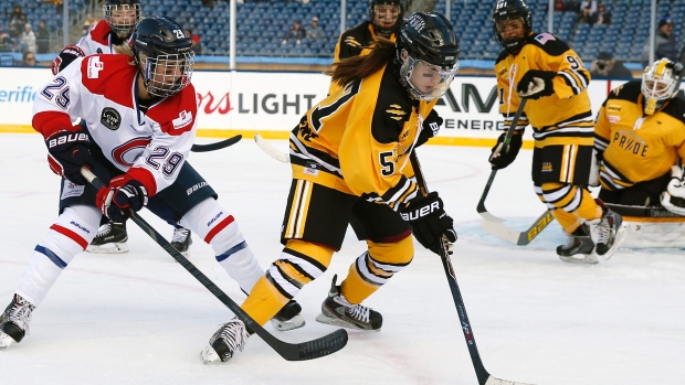 Women's Winter Classic. Photo from the CBC.