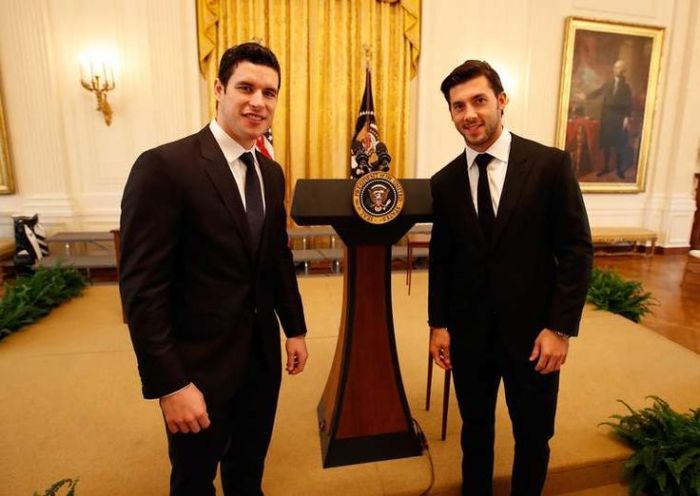 penguins white house